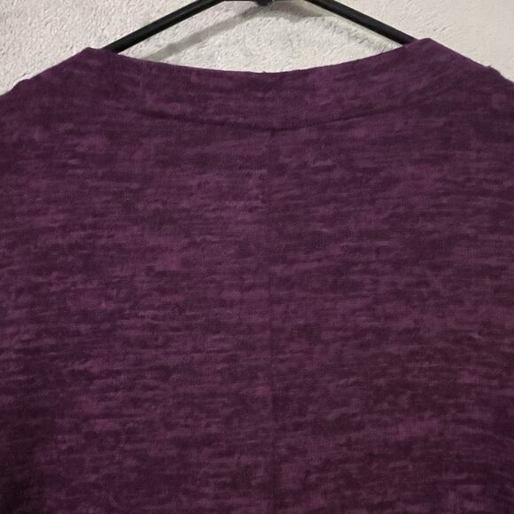 Per Seption Concept Womens Purple Cardigan Sweater Size Large Buttons Pockets - Picture 9 of 10